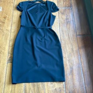 Simple and beautiful black dress.